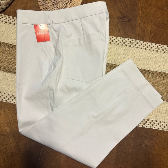 NWT🔥Spanx🔥Ankle Slim Straight Pant Ultimate Opacity Technology Petite Small - Picture 7 of 15